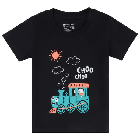 Baby Boys T-Shirt Round Neck Half Sleeves