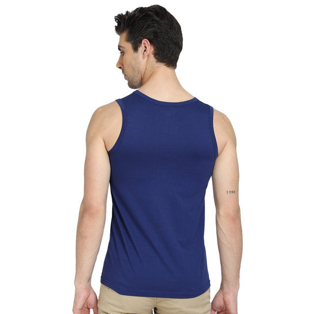 Men T-Shirt Round Neck Sleeveless - Bodycare