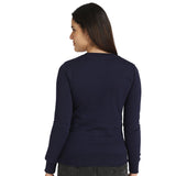 DYCA Women Fleece Sweat Shirt Round Neck Full Sleeves