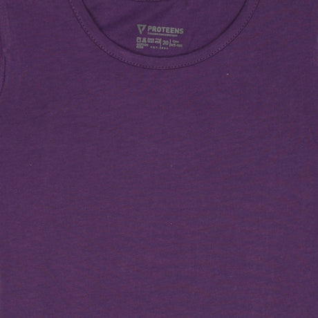 Bodycare Girls Cotton Round Neck Half Sleeves Tshirt Pack Of 2