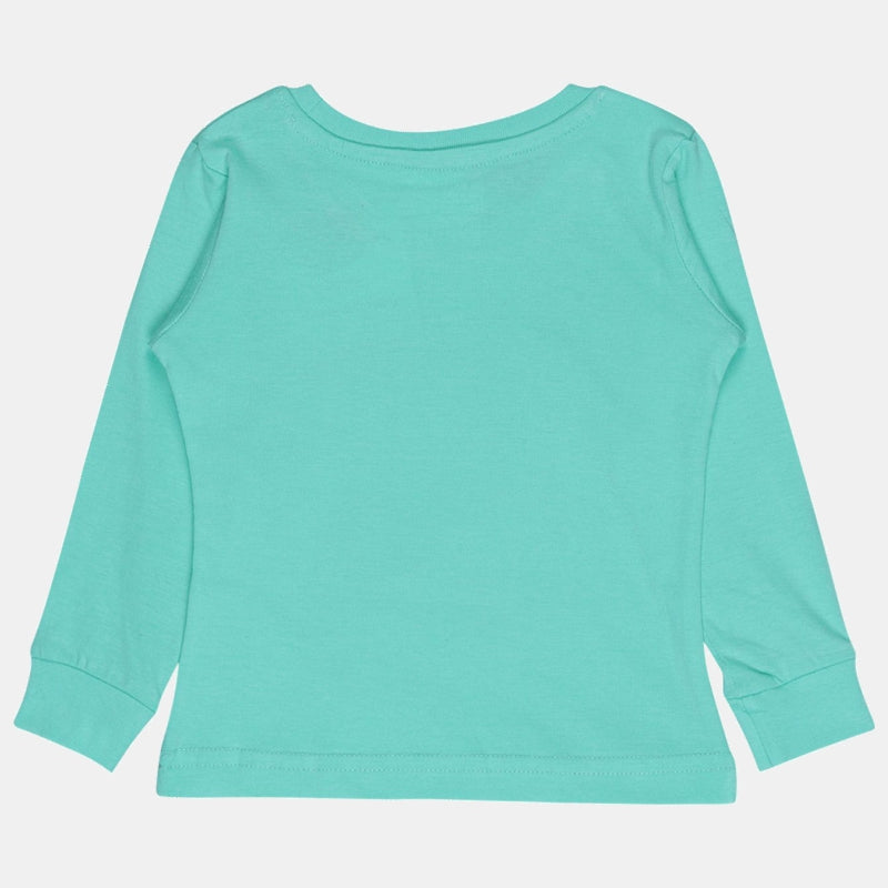Baby Girls T-Shirt Round Neck Full Sleeves Pack of 1 - Bodycare