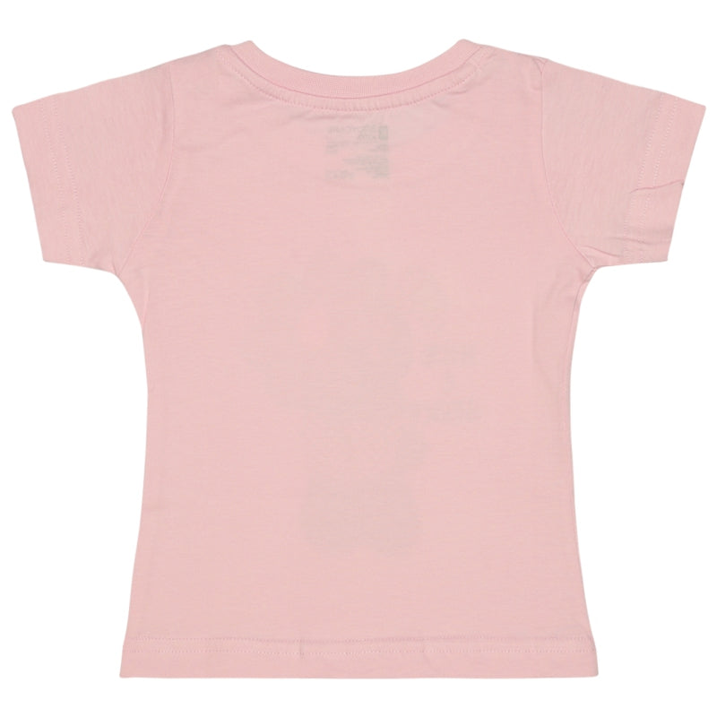 Bodycare Girls Cotton Round Neck Half Sleeves Tshirt Pack Of 2