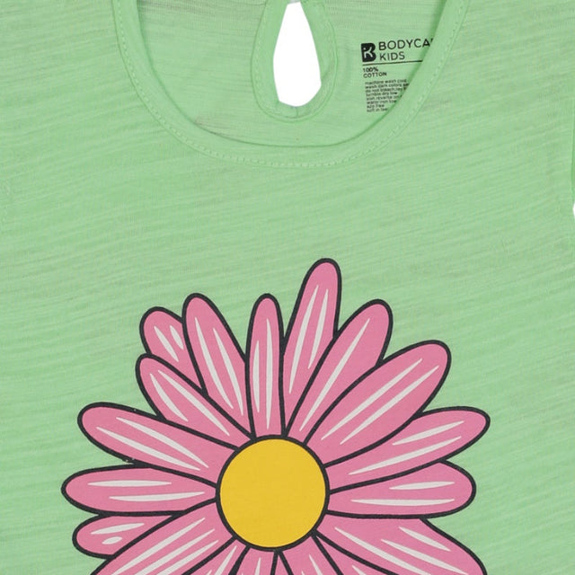 Baby Girls T-Shirt Round Neck Half Sleeves - Bodycare