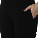 Women 100% Cotton Track Pant with Side Pockets and Solid Sports Jogger Styling for Workout, Gym and Active Wear