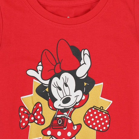 Bodycare Minnie & Friends Girls Cotton Sets Round Neck Half Sleeves Solid