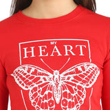 DYCA Women Cotton Cotton Full Sleeves Sweatshirt