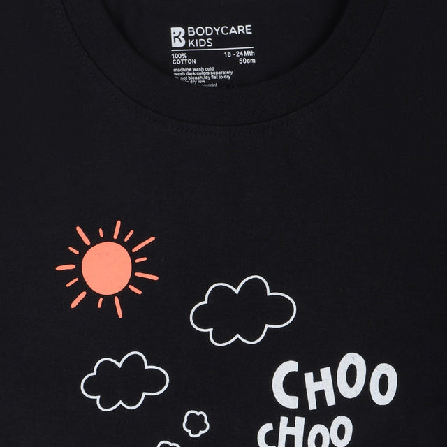 Baby Boys T-Shirt Round Neck Half Sleeves - Bodycare