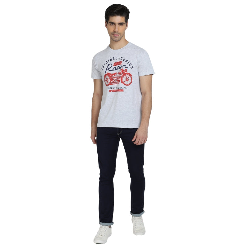 DYCA Men Tshirt Round Neck Half Sleeves Solid Pack Of 2