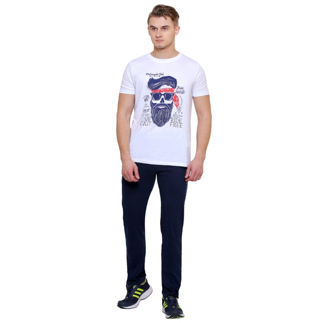 Men Cotton Track Pant with Side Pockets for Comfortable Lounge Wear, Casual Wear and Easy Everyday Movement - Pack of 1