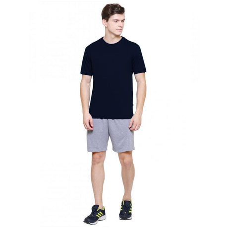 Men 100% Cotton T-Shirt Round Neck Half Sleeves