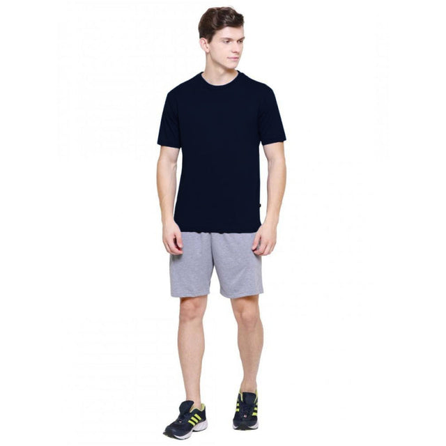 Men 100% Cotton T-Shirt Round Neck Half Sleeves - Bodycare