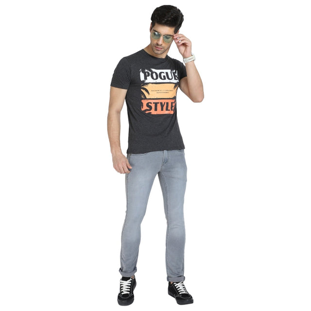 Men T-Shirt Round Neck Half Sleeves - Bodycare