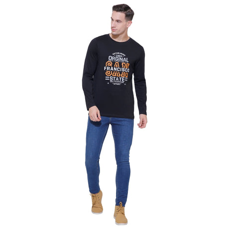 Men T-Shirt Round Neck Full Sleeves