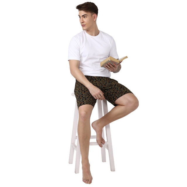 Men 100% Cotton Shorts Side Pockets - Bodycare