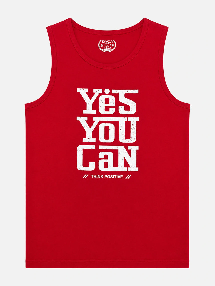 Men T-Shirt Round Neck Sleeveless