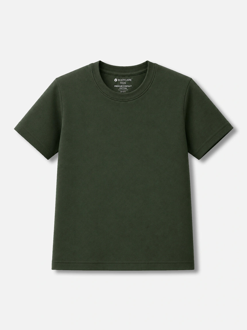Boys Cotton T-Shirt Round Neck Half Sleeves Pack of 1