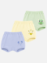 Baby Boys Trunk Innerwear with Inner Elastic for Easy Wear, Everyday Comfort and Wardrobe Essentials - Pack of 3