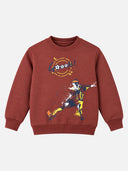 Boys Round Neck Full Sleeves Sweatshirt for Casual Wear, Lounge Comfort, Easy Movement and Regular Wardrobe Use