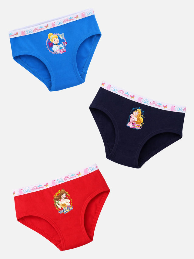 Girls Princess Panty Top Elastic Pack of 3 - Bodycare