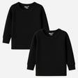 Unisex Antibacterial Thermal Top Round Neck Full Sleeves Pack of 2 - Bodycare