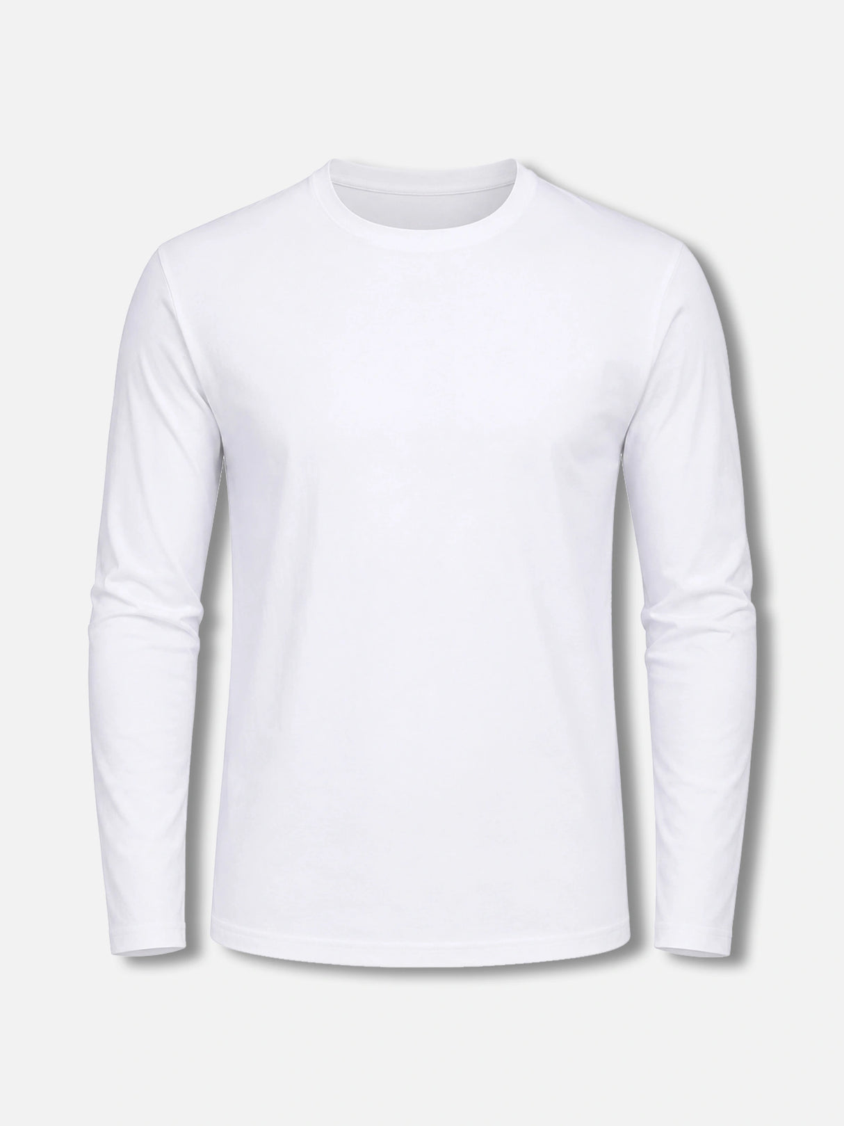 Men Rich Cotton T-Shirt Round Neck Full Sleeves with Regular Fit for Everyday Casual Wear and Easy Layering