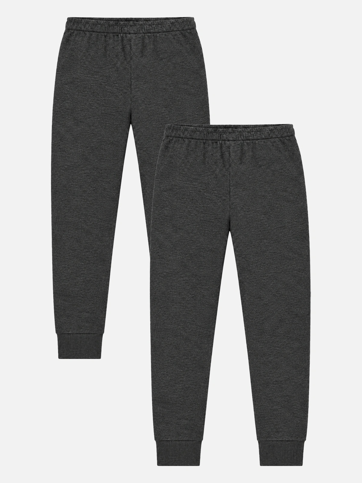 Unisex Slim Fit Thermal Lower for Warm Winter Innerwear, Comfortable Base Layer Use and Easy Movement - Pack of 2