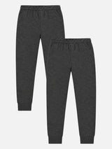 Unisex Slim Fit Thermal Lower for Warm Winter Innerwear, Comfortable Base Layer Use and Easy Movement - Pack of 2