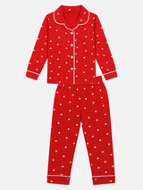 Girls Cotton Night Suit for Comfortable Sleepwear, Lounge Wear and Everyday Nightwear Essentials for Daily Use