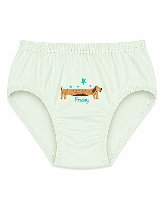 Girls 100% Cotton Panty with Inner Elastic for Everyday Innerwear Comfort and Regular Use - Pack of 3