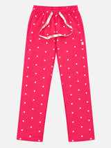 Girls Printed Track Pant with Casual Wear Styling, Relaxed Everyday Comfort, Lounge Wear Ease and Active Movement