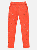 Women 100% Cotton Lower Pyjama with Side Pockets and Skinny Fit Track Pant Style for Casual Active Wear