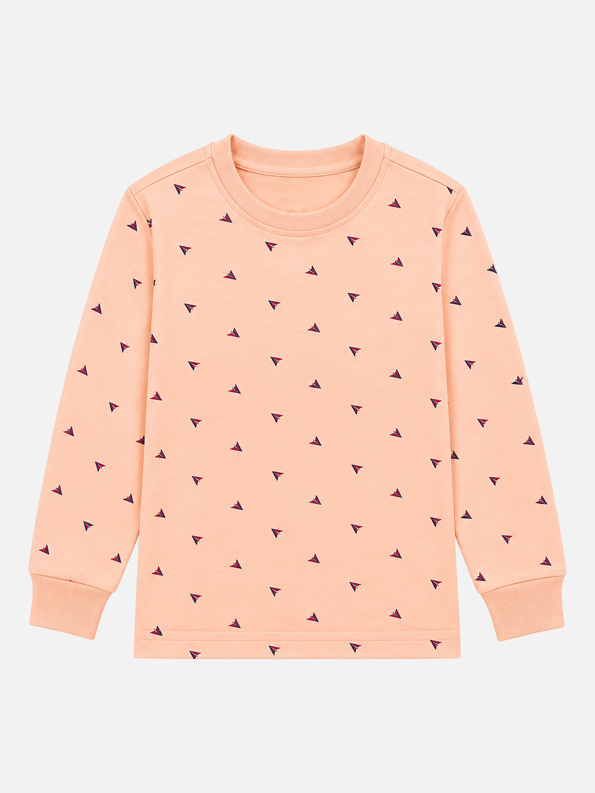 Boys Printed Round Neck Full Sleeve T-Shirt for Casual Wear, Comfortable Coverage and Everyday Wardrobe Use - Pack of 1
