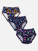 Boys 100% Cotton Brief Inner Elastic Pack of 3