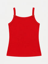 Girls Sleeveless Vest Innerwear with Easy Layering Fit for Everyday Comfort and Wardrobe Essentials - Pack of 6