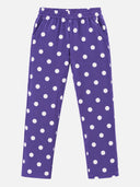 Women 100% Cotton Lower Pyjama with Side Pockets and Skinny Fit Track Pant Style for Casual Active Wear