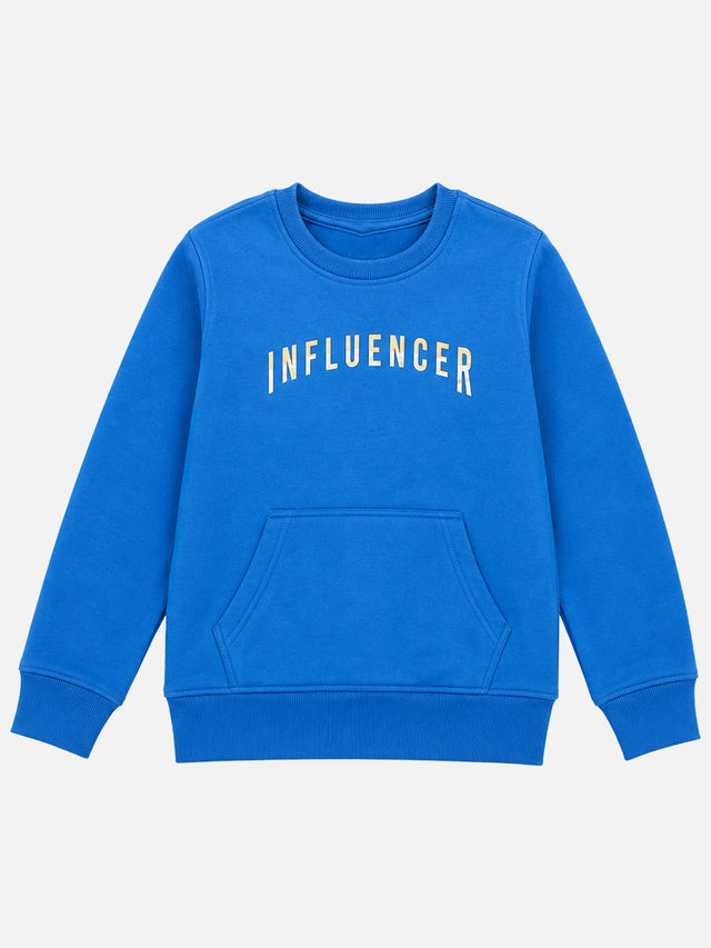 Girls Round Neck Full Sleeve Sweatshirt for Casual Wardrobe Comfort, Lounge Wear and Regular Winter Styling