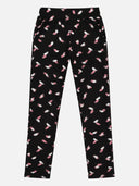 Women 100% Cotton Lower Pyjama with Side Pockets and Skinny Fit Track Pant Style for Casual Active Wear