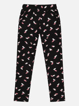 Women 100% Cotton Lower Pyjama with Side Pockets and Skinny Fit Track Pant Style for Casual Active Wear