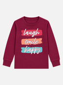 Girls Round Neck Full Sleeve T-Shirt for Casual Wear, Comfortable Coverage and Regular Wardrobe Use - Pack of 1