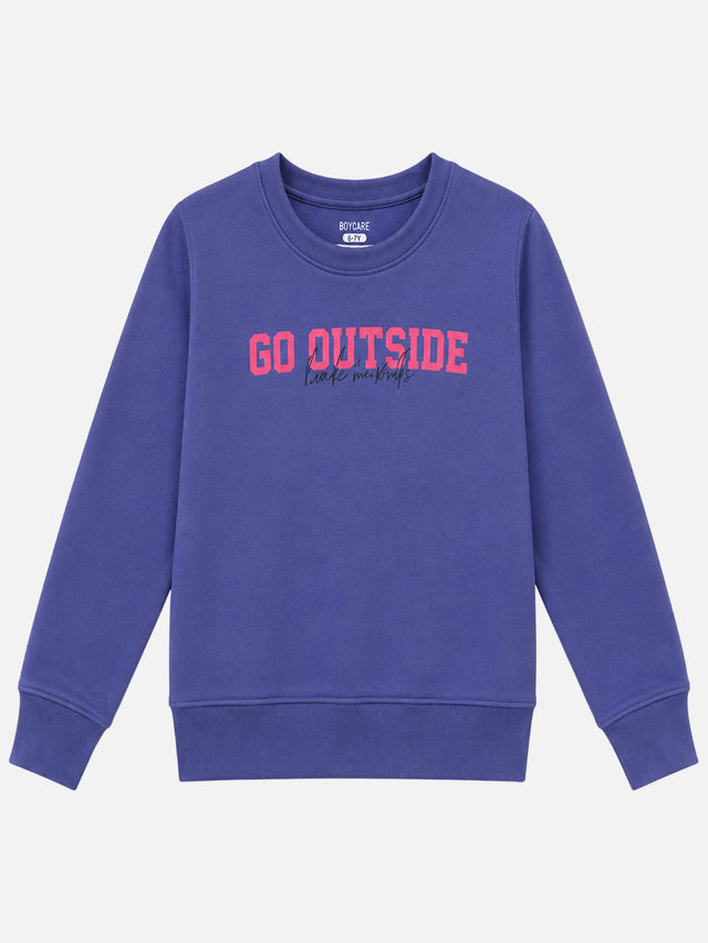 Girls Full Sleeves Round Neck Sweatshirt for Casual Wear, Easy Movement and Everyday Wardrobe Comfort