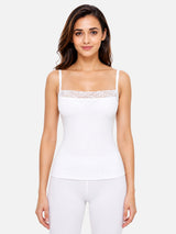 Women Antibacterial Round Neck Sleeveless Thermal Top for Cold-Weather Layering and Winter Innerwear Comfort - Pack of 1
