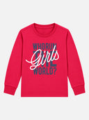 Girls Round Neck Full Sleeve T-Shirt for Casual Wear, Comfortable Coverage and Regular Wardrobe Use - Pack of 1
