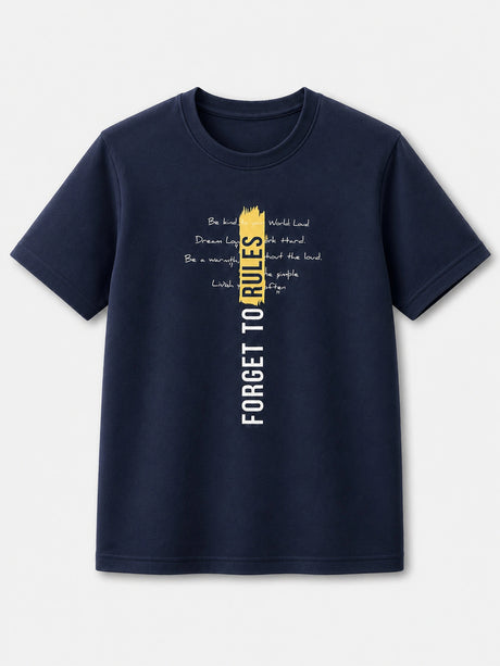 Men T-Shirt Round Neck Half Sleeves