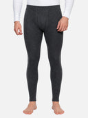 Men Polyfill Cotton Thermal Bottom with Stretchable Insulated Base Layer for Cold-Weather Daily and Outdoor Use