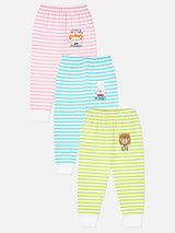 Baby Quilt Thermal Pajami for Winter Sleepwear, Warm Lounge Comfort and Cold Weather Use - Pack of 3