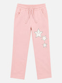 Girls Cotton Regular Fit Printed Track Pant for Casual Wear, Jogger Styling, Lounge Comfort and Easy Movement