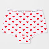 BODYCARE Girl's Premium Cotton Boyshorts Pack of 4 (Color & Print May Vary)