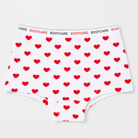 BODYCARE Girl's Premium Cotton Boyshorts Pack of 4 (Color & Print May Vary)