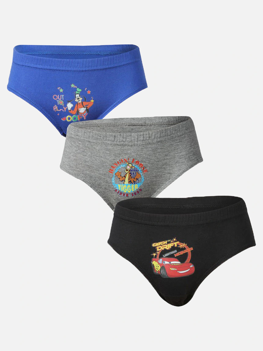 Boys Cotton Brief Inner Elastic Pack of 3