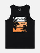 Men T-Shirt Round Neck Sleeveless